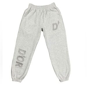 D’Or Emotional Garments Grey Sweatpants Size 1 Unisex Streetwear XS